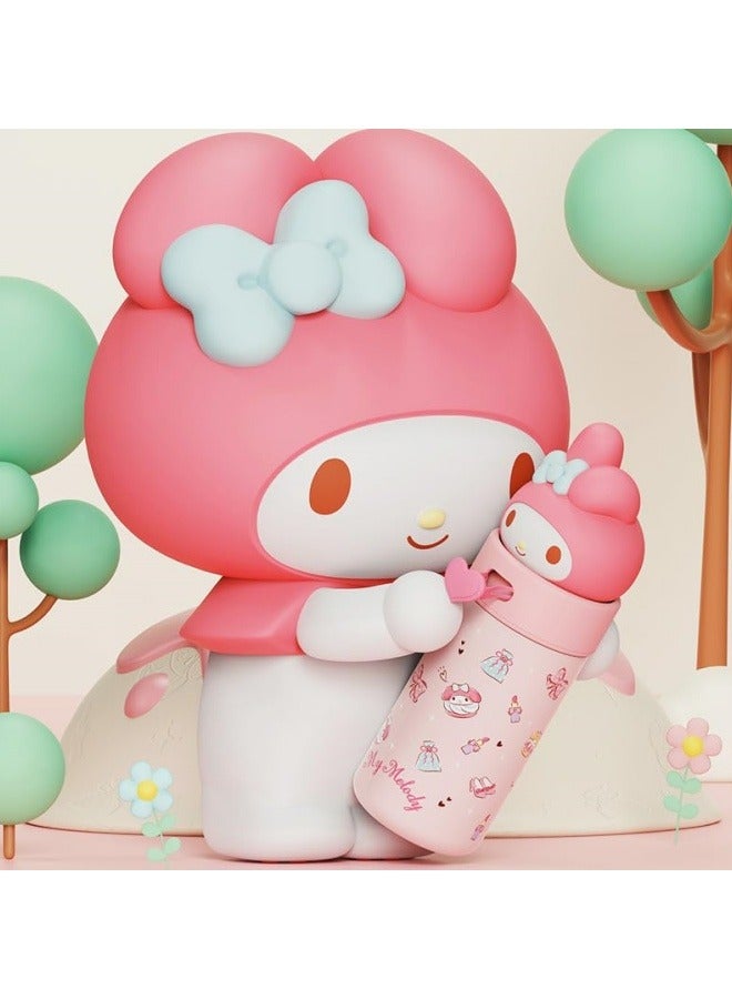 GGEROU Kids Water Bottle Insulated Stainless Steel Reusable Tumbler for Toddlers Boys Girls Cartoon Vacuum Thermos Cup Womens Water Bottles for Hot or Cold Drinks Travel School Home 350ml - Image 3