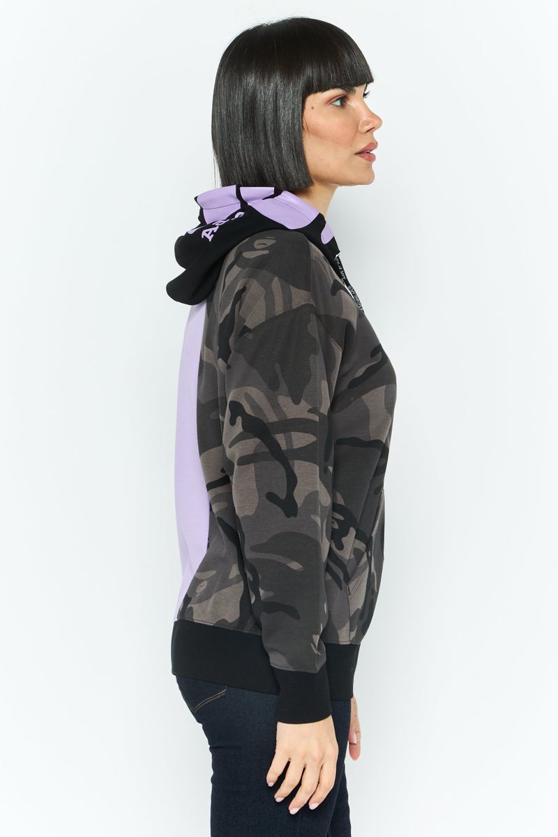 Aape BY *A BATHING APE® Women Camouflage Long Sleeve Sweatshirts, Multicolor - Image 3