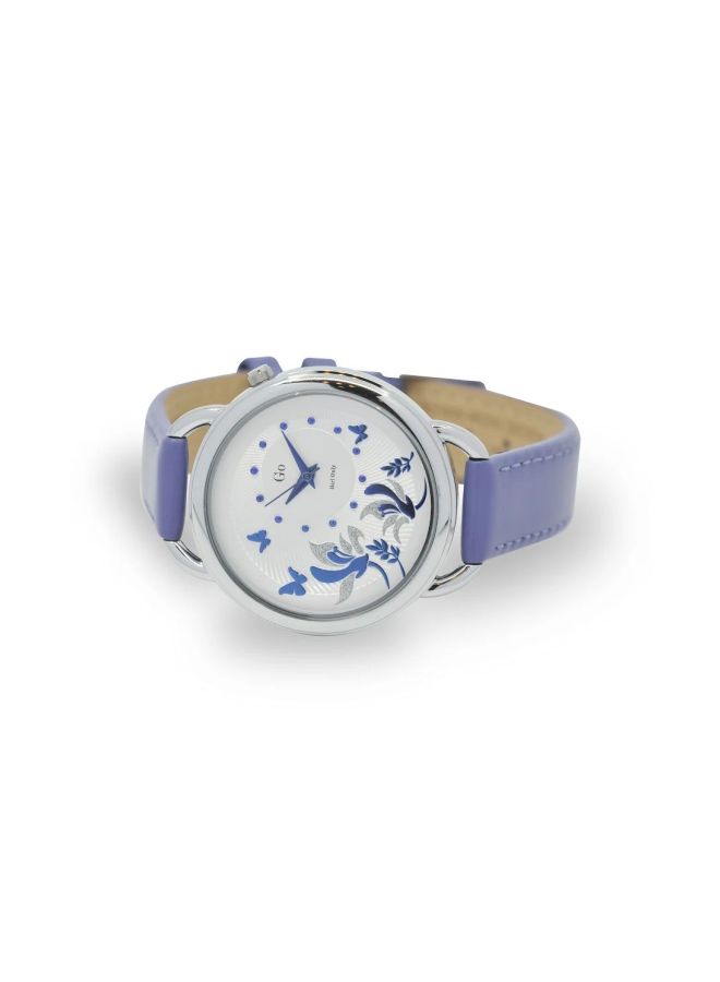 GO Women Leather Analog Watch 699167 - Image 2