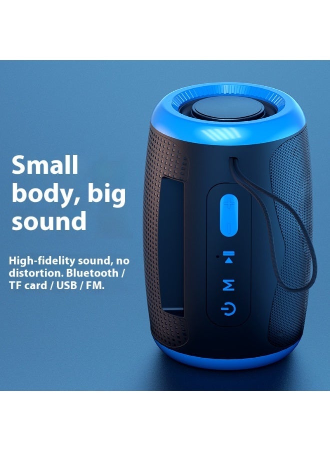 Bluetooth Speaker, Outdoor Portable Subwoofer – Powerful Pure Bass, Loud Stereo Sound, Dual Pairing Speakers, USB Connection – Compatible with Phones/Tablets/TVs/Laptops - Image 3