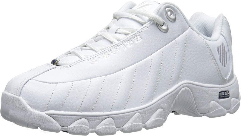 KSwiss Mens ST329 CMF Sneaker WhiteBlackSilver 95 XW