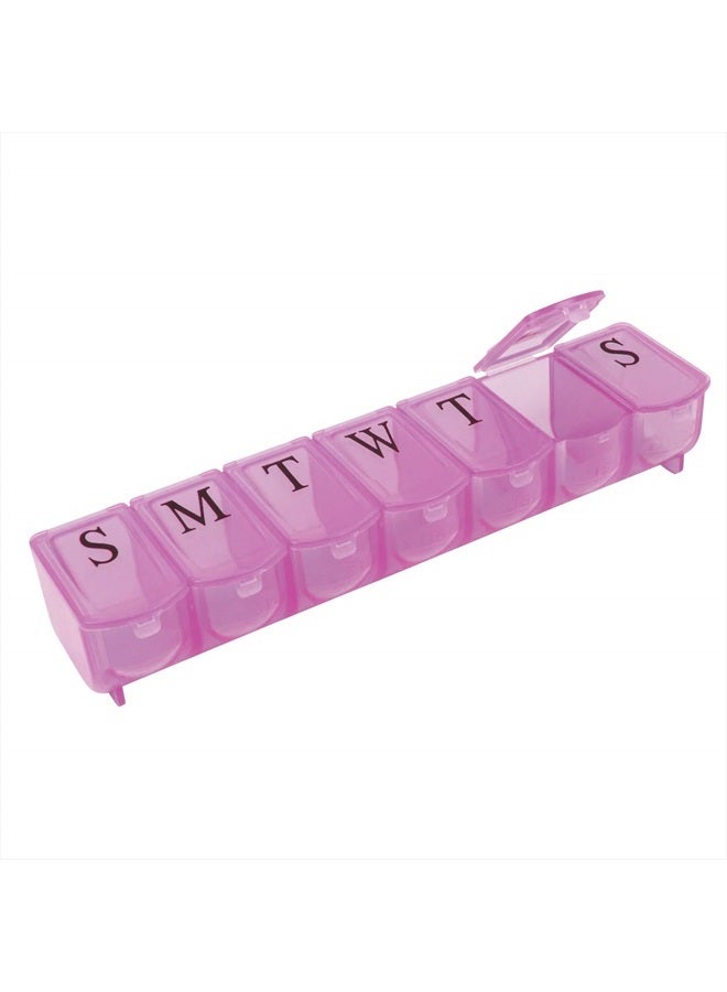 APEX Ultra Bubble lok 7-day Pill Organizer By Apex Healthcare (Colors May Vary) - Image 1