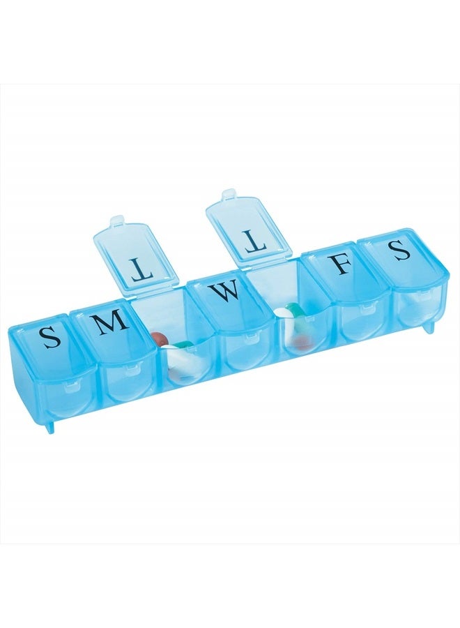 APEX Ultra Bubble lok 7-day Pill Organizer By Apex Healthcare (Colors May Vary) - Image 2