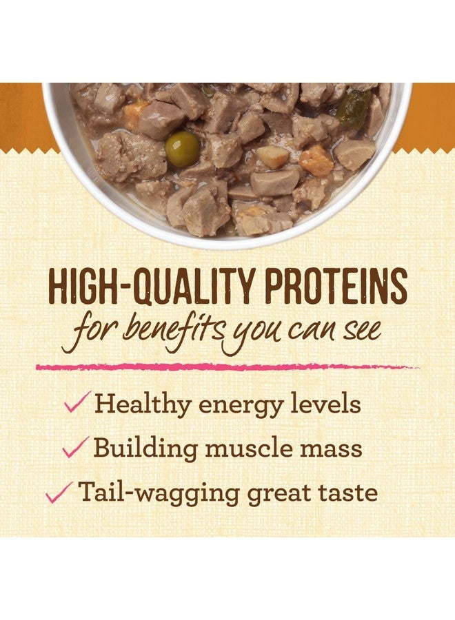 ميريك طعام كلاب طبيعي رطب خالٍ من الحبوب من Lil' Plates Premium للكلاب الصغيرة، وجبة عشاء صغيرة في عيد الشكر - (عبوة من 12 قطعة) عبوات سعة 3.5 أونصة - Image 5