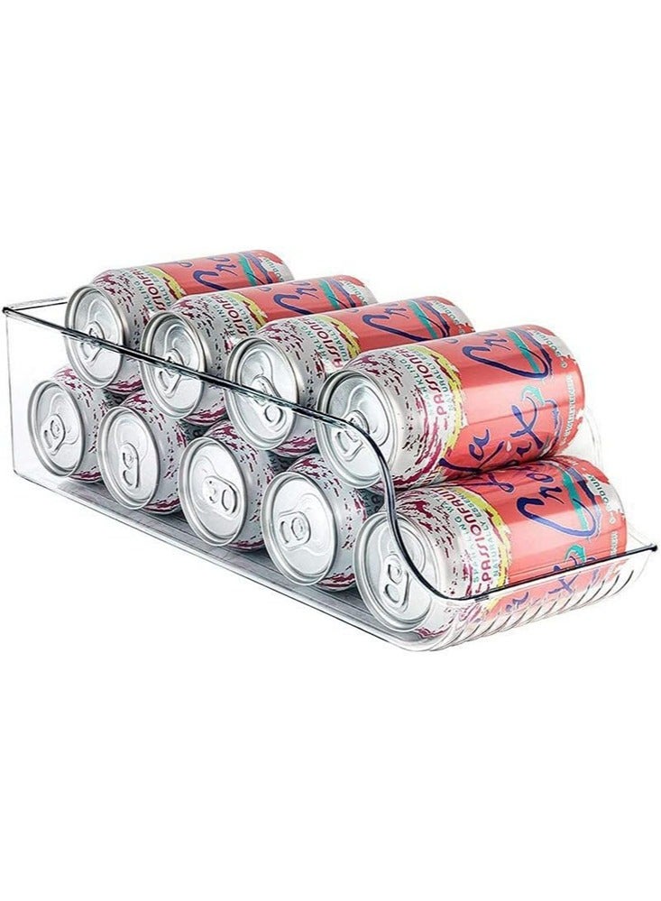 بيرفيي حاوية تنظيم المطبخ مصنوعة من البلاستيك لخزائن الأدراج والثلاجات التي تخزن العلب والسلع المجمدة وموزع الصودا والمشروبات - Image 3