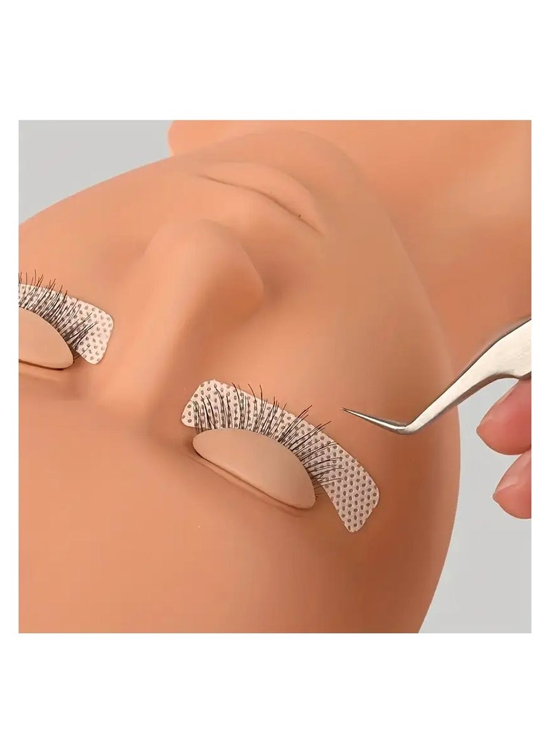 LANGMANNI - 100pcs Hydrating Soft Under Eye Stickers - Reusable Eyelash Shields for Extension Pads, Comfortable & Safe for Sensitive Skin - Professional & Home Use, Perfect for All Eye Shapes - Image 1
