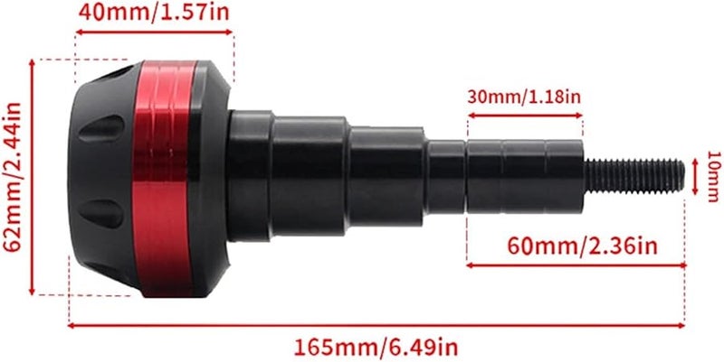 Benelli BN300 BN600 TNT300 TNT600 Frame Slider Crash Protector Pads CNC Aluminum Glod Color - Image 3