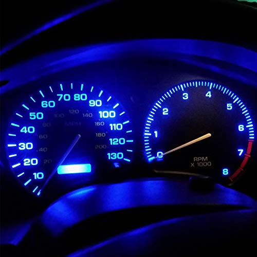 BlyilyB 20-Pack Blue T5 74 73 17 Wedge Led Bulb for 12V Car Dash Dashboard Instrument Panel Cluster Light Bulb Replacement - Image 5