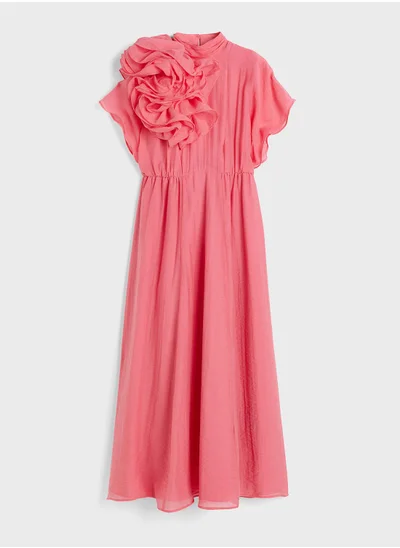 H&M Floral Applique Dress