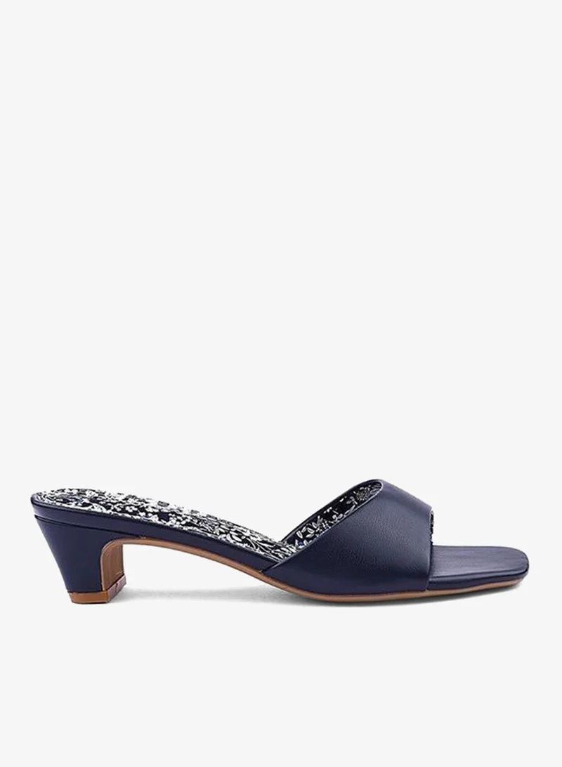 IconStyle Womens floral printed block heeled sandals