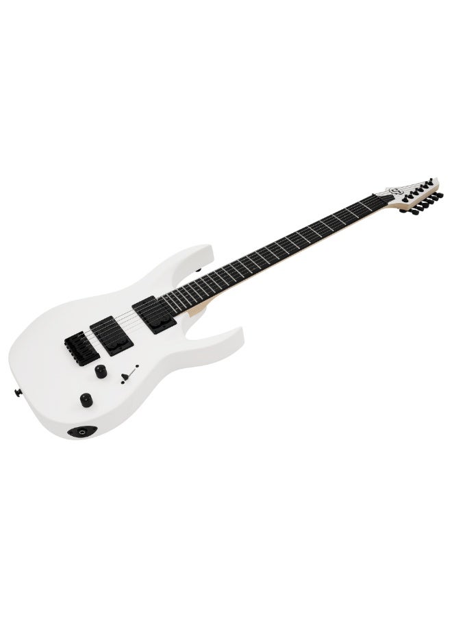 أس باي سولار S by Solar AB4.6W Electric Guitar – White Matte - Image 1