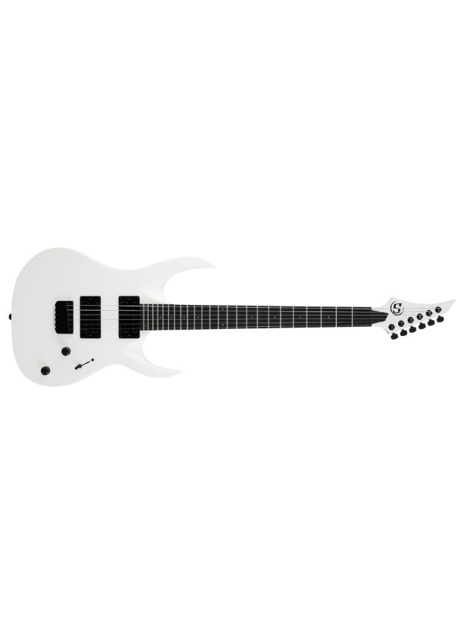 أس باي سولار S by Solar AB4.6W Electric Guitar – White Matte - Image 2