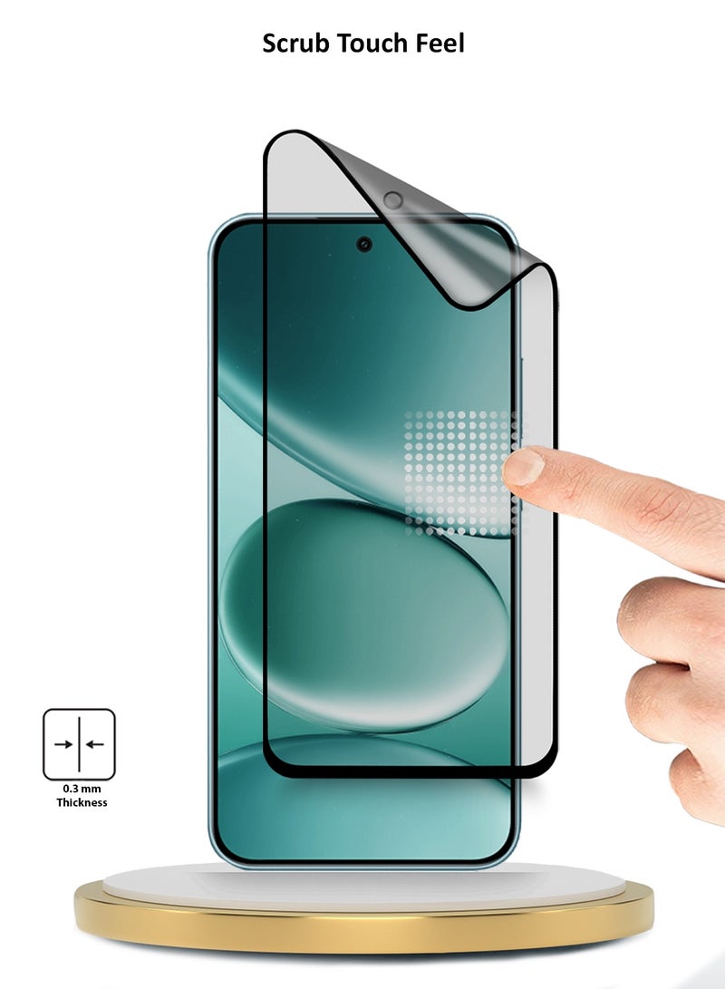 Wtech Google Pixel 10 Pro XL 5G 2025 Premium Nano Ceramic Full Glue Full Cover Matte Flexible Screen Protector (MSCNMN) - Clear/Black - Image 4