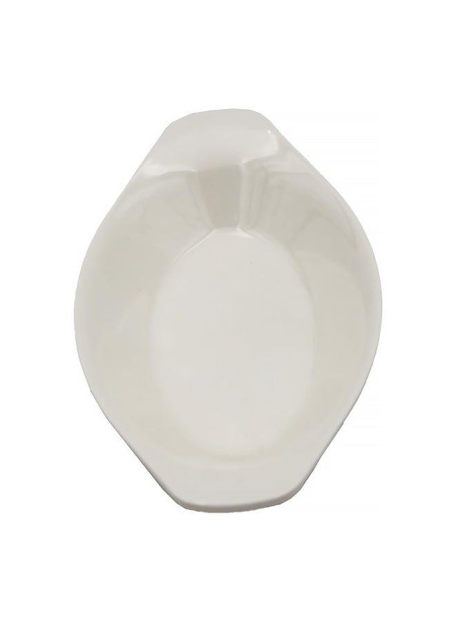 IDEAL PACK Melamine Oval Serving Tray 8 Inch Durable Food Tray for Snacks and Appetizers - Image 3