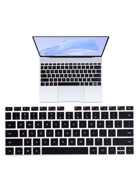 Silicone Keyboard Cover for Huawei MateBook D 15/D 14 Black