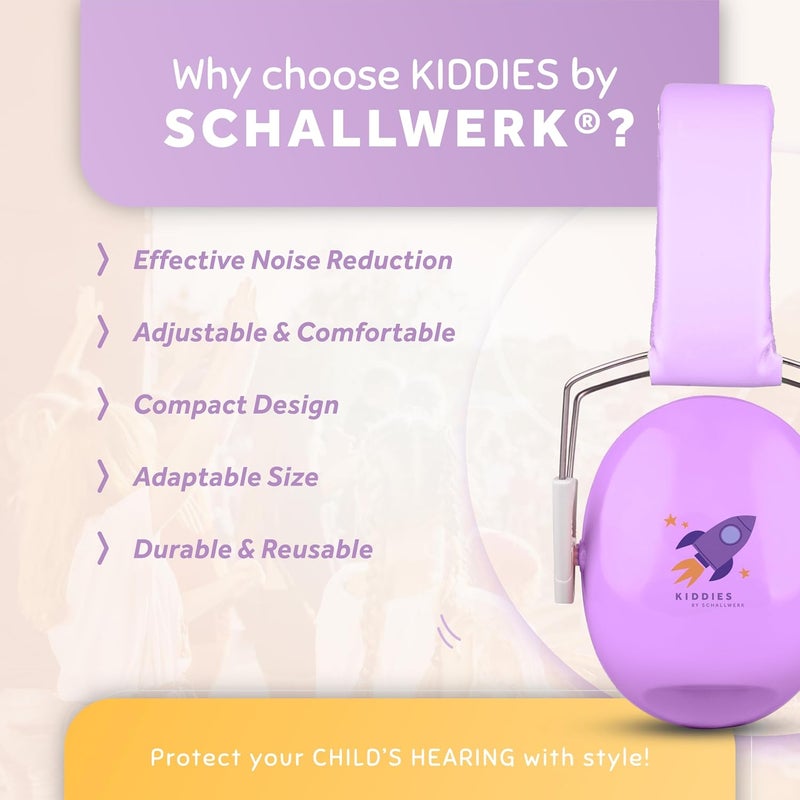 Schallwerk ® Noise Protection Headphones for Kids – Ear Protection for Kids, Toddlers, and Babies - Image 3