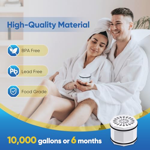 Pure Plus PUREPLUS WHR-140 Shower Head Filter Cartridge, Replacement for Culligan WSH-C125, HSH-C135, ISH-100, HSH-BN135, S-H200-C, S-H200-BN, S-W100-C Advanced KDF WTR Filtration & Consistent Water Flow, 3Pack - Image 5