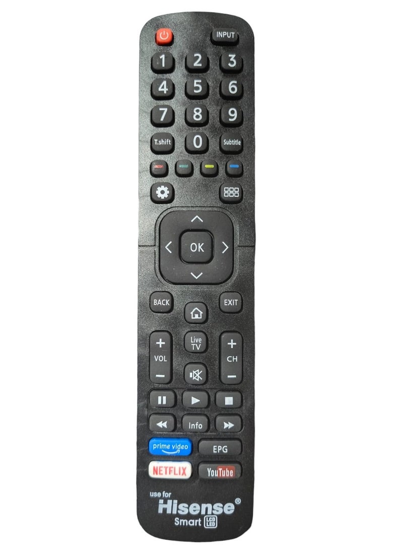 Generic - Replacement Remote Control Compatible With Hisense Smart Led Lcd Tv - Image 1