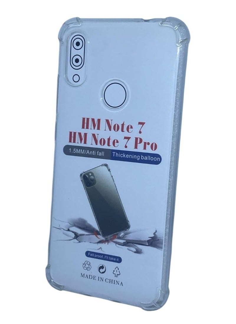 Anti-shock Transparent Case For Xiaomi Note 7
