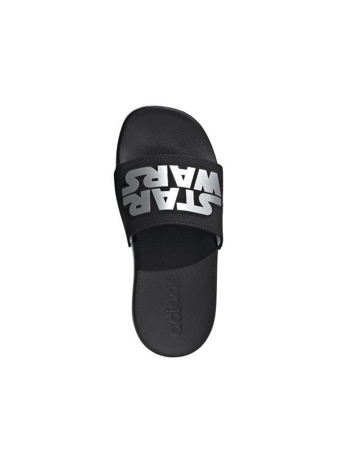 Adidas adidas Adilette Comfort Star Wars K Black Sportwear Sandals/Slippers 10K  - Image 3