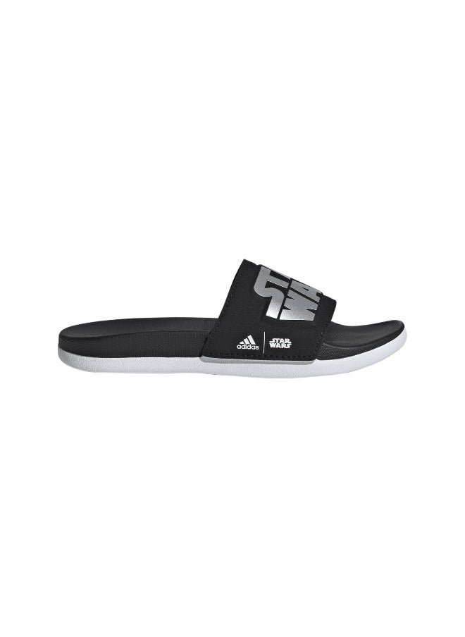 Adidas adidas Adilette Comfort Star Wars K Black Sportwear Sandals/Slippers 10K  - Image 1