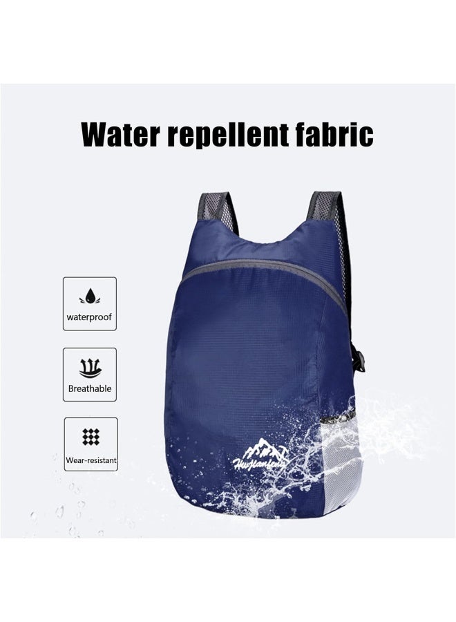 20L Ultra Lightweight Foldable Backpack Small Hiking Rucksack Ultralight Water Resistant Travel Packable Daypack for Men Women for Outdoor Sport Travelling Walking Hiking Camping Biking - Image 2