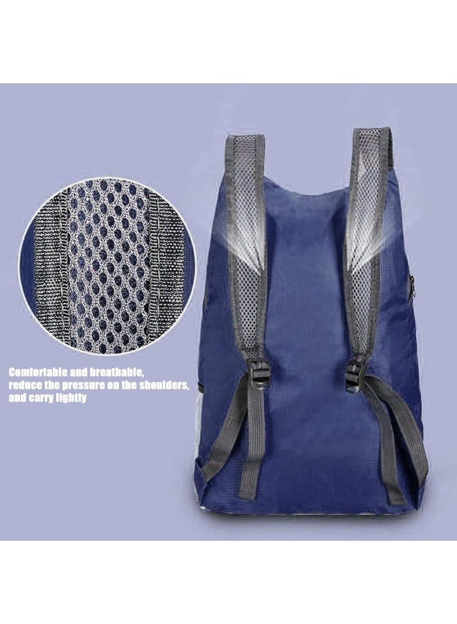 20L Ultra Lightweight Foldable Backpack Small Hiking Rucksack Ultralight Water Resistant Travel Packable Daypack for Men Women for Outdoor Sport Travelling Walking Hiking Camping Biking - Image 4