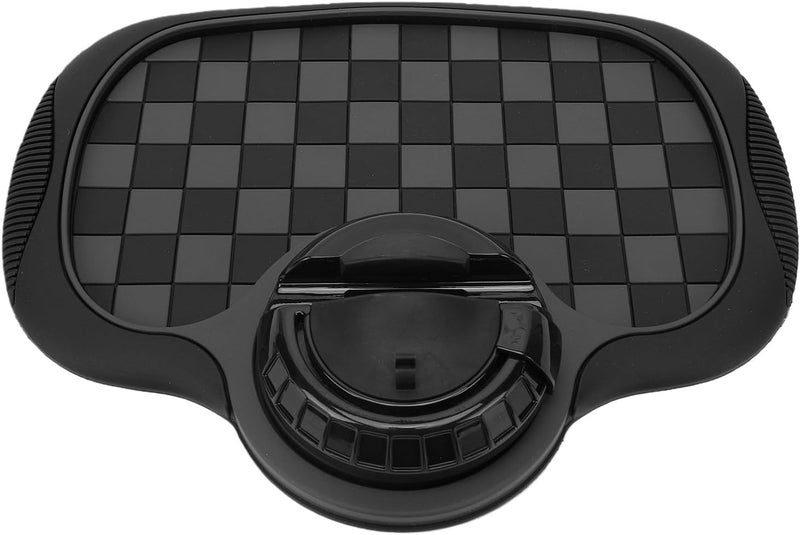 Car Anti Slip Mat, Premium PVC Dashboard Pad with 360 Degree Rotatable Phone Holder and Adjustable Number Cards, for Cell Phone Sunglasses Keys on Car Dashboard - Image 2