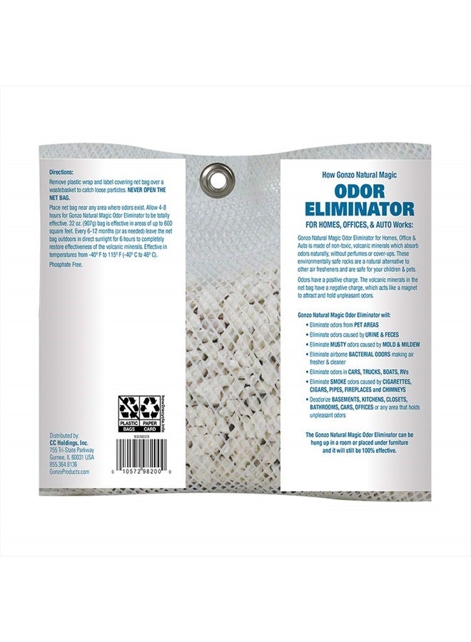 Gonzo Natural Magic Gonzo Odor Eliminating Rocks for Homes - 2 Pack - Image 2