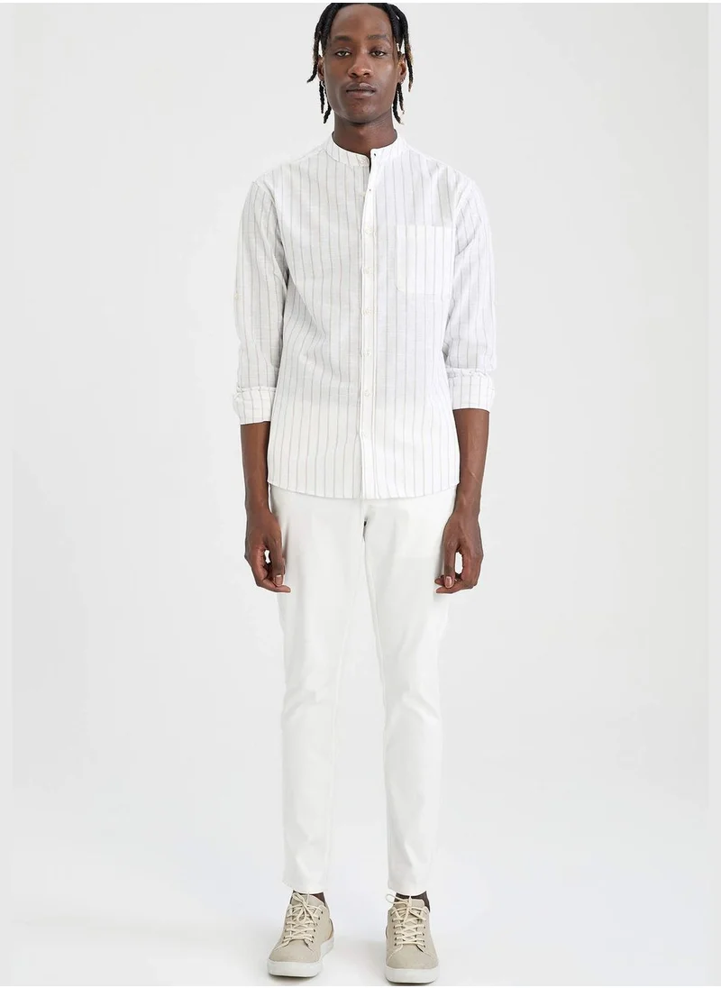 DeFacto Slim Fit Ankle Gabardine Chinos