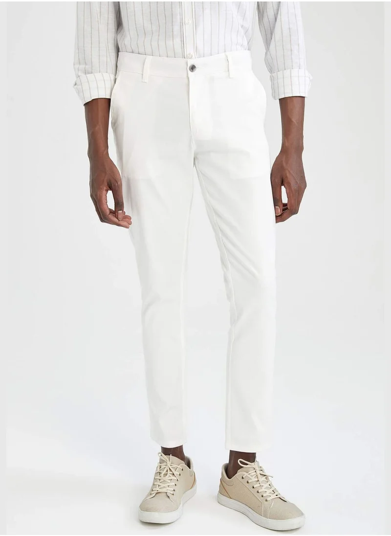 DeFacto Slim Fit Ankle Gabardine Chinos