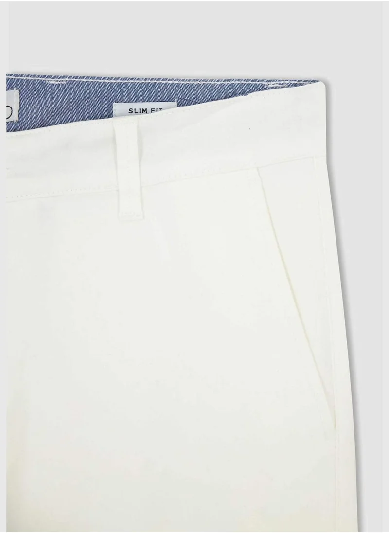 DeFacto Slim Fit Ankle Gabardine Chinos
