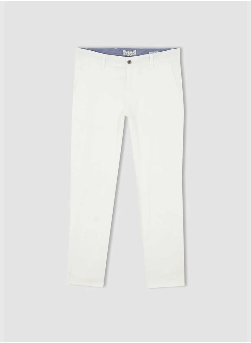 DeFacto Slim Fit Ankle Gabardine Chinos