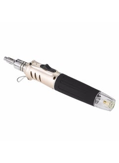 NIBEMINENT 10-In-1 Professional Pen Style Butane Gas Soldering Iron Set Gold/Black 27.5cm  - Image 2