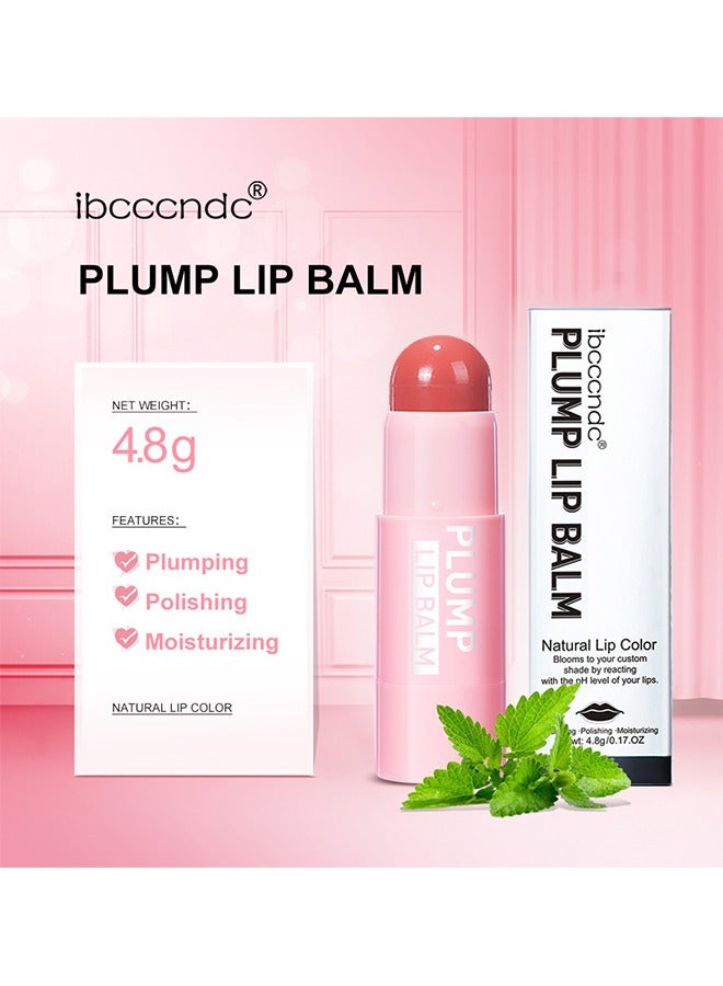 ibcccndc Plump Lip Balm - Natural Lip Golor - Natural Gloss Finish - Lasting Hydration - Image 5