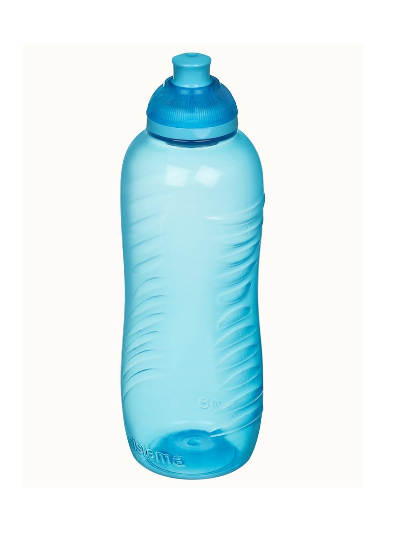 sistema زجاجة ضغط سيسيما 460 مل (زرقاء): زجاجة رياضية ولياقة بدنية - مضادة للتسرب وخالية من BPA - آمنة وقابلة لإعادة الاستخدام ، مصنوعة في نيوزيلندا - Image 2