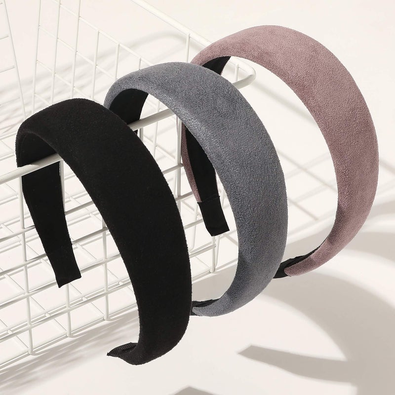 Ivyu Headbands for Women Head Bands - Fashion Womens Headband Diademas Para Mujer De Moda Hair Accessories Hairbands for Girls No Slip Cute Black Pink Gray Headband Gift for Women - Image 5