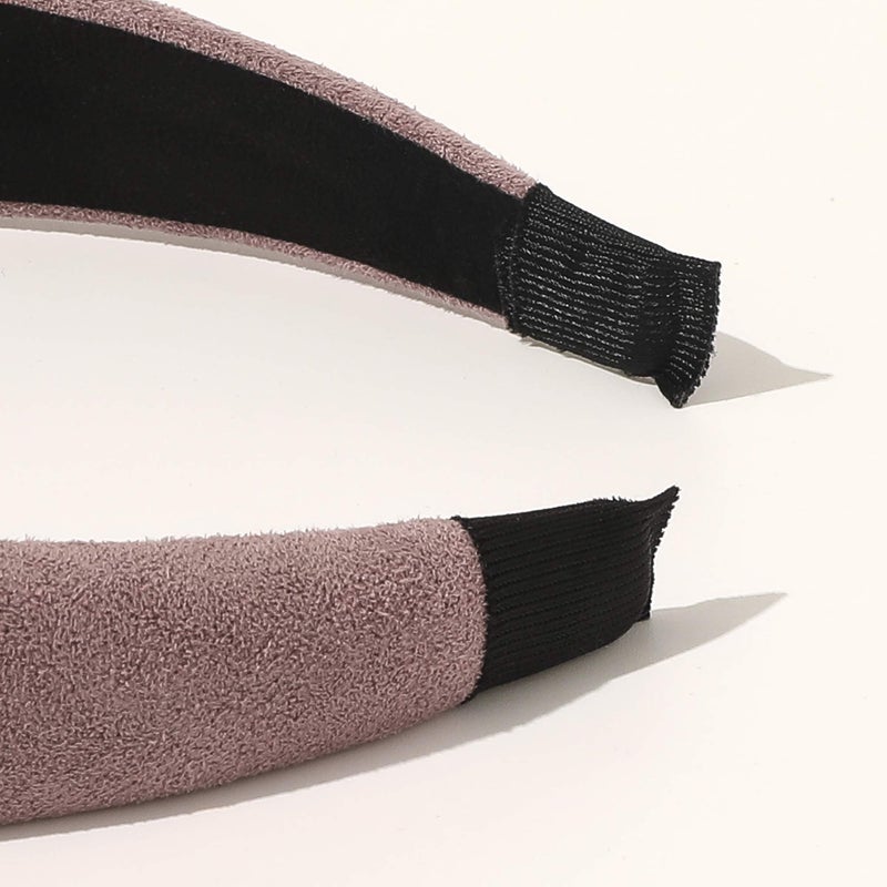 Ivyu Headbands for Women Head Bands - Fashion Womens Headband Diademas Para Mujer De Moda Hair Accessories Hairbands for Girls No Slip Cute Black Pink Gray Headband Gift for Women - Image 3