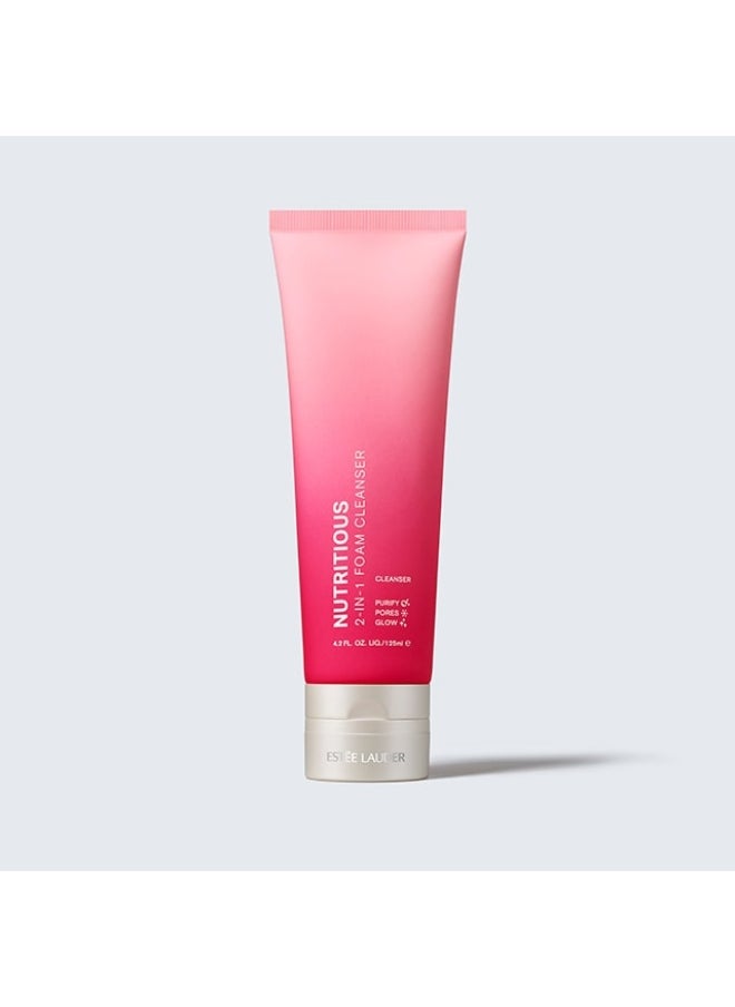 ESTEE LAUDER - Nutritous 2-in-1 Foam Cleanser 125ml - Image 1