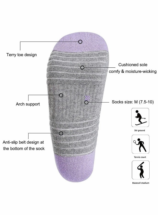 Athletic Running Socks, Low Cut Cushion Running Socks - Image 3