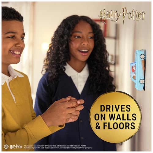 Wizarding World Harry Potter Weasleys Flying Remote Control Car with Zero Gravity Technology Drives Indoors on Walls Floors Kids Toys for Ages 6 and up - Image 5