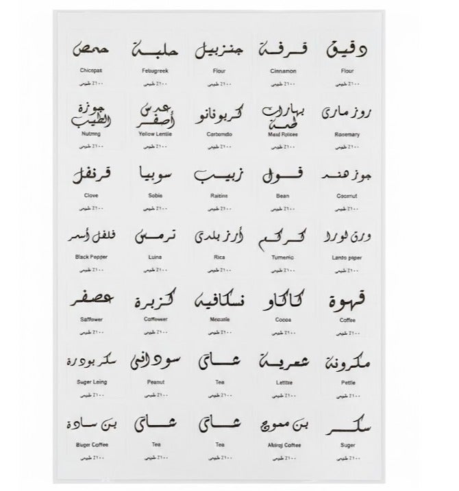 ملصقات جرة التوابل - Image 2