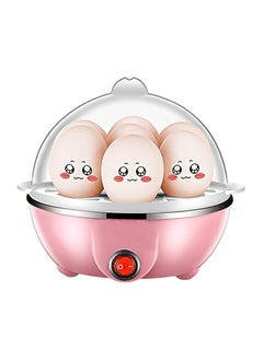 Generic 350W Rapid Electric Egg Steamer/Boiler Double Layer x 7 Egg Capacity- Pink  - Image 1