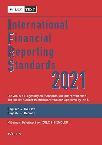 International Financial Reporting Standards Ifrs 2021 Deutschenglische Textausgabe Der Von Der 