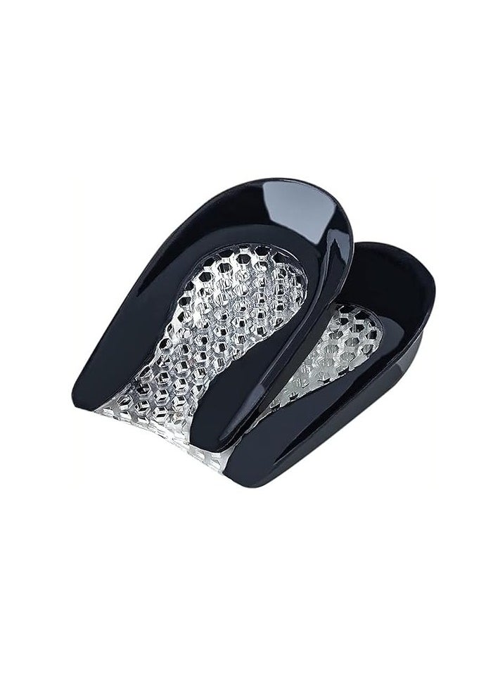 Spaceshoop 1 Pair Silicone Gel Heel Pads Shoes Insole Foot Care Cushion Orthotic Insole  - Image 1