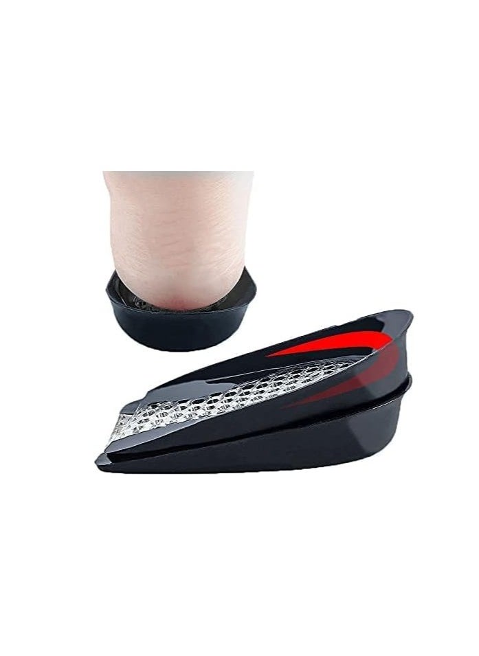 Spaceshoop 1 Pair Silicone Gel Heel Pads Shoes Insole Foot Care Cushion Orthotic Insole  - Image 4