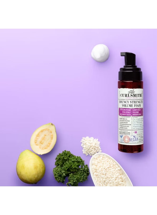 Curlsmith Bouncy Strength Volume Foam 222ml - Image 3