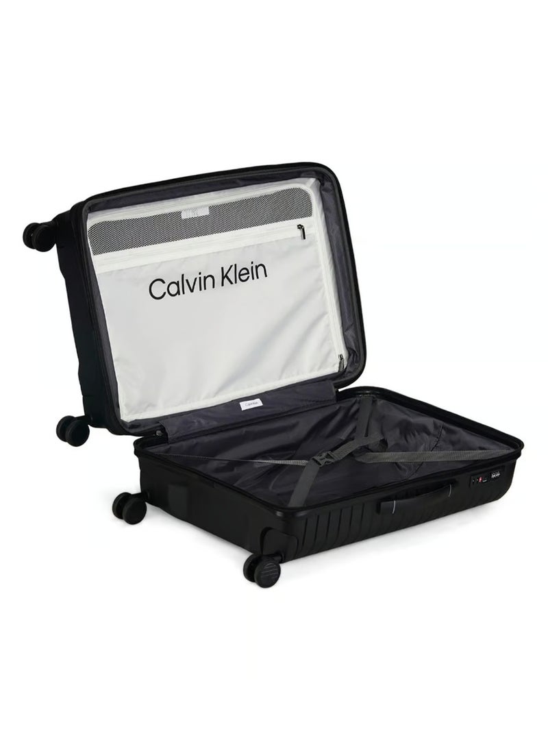 CALVIN KLEIN Sustain 2.0 Hardside Luggage on Wheels for Unisex | Ultra Lightweight ABS on with Spinner Wheels 4 Color Black  - Image 4