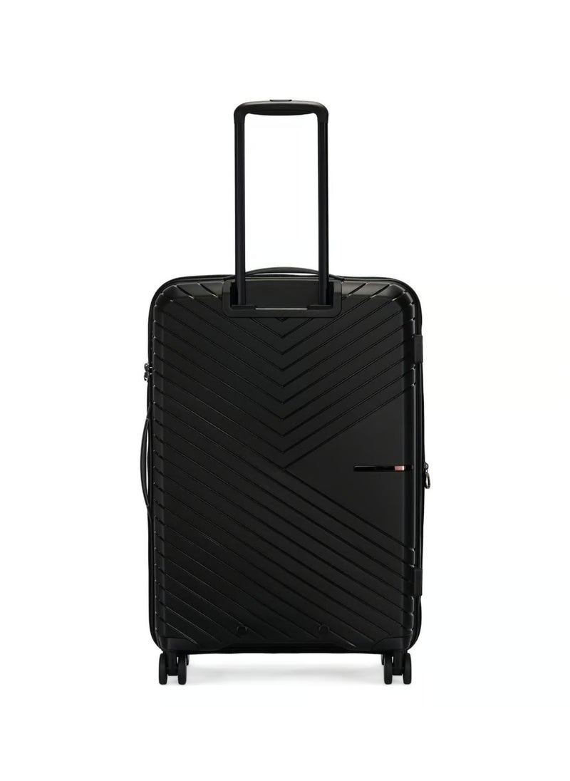 CALVIN KLEIN Sustain 2.0 Hardside Luggage on Wheels for Unisex | Ultra Lightweight ABS on with Spinner Wheels 4 Color Black  - Image 2