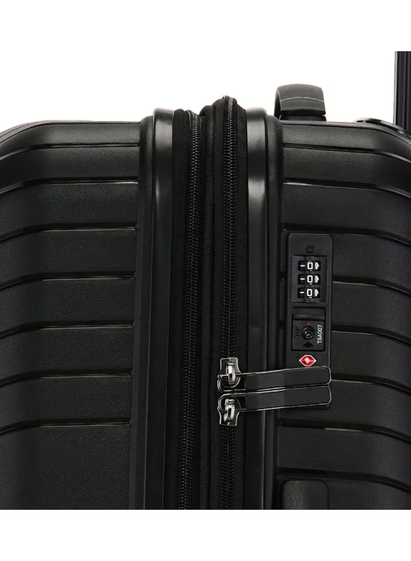 CALVIN KLEIN Sustain 2.0 Hardside Luggage on Wheels for Unisex | Ultra Lightweight ABS on with Spinner Wheels 4 Color Black